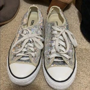 Sequins converse size 8